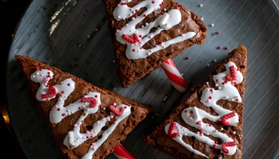 Brownies sapin de Noël
