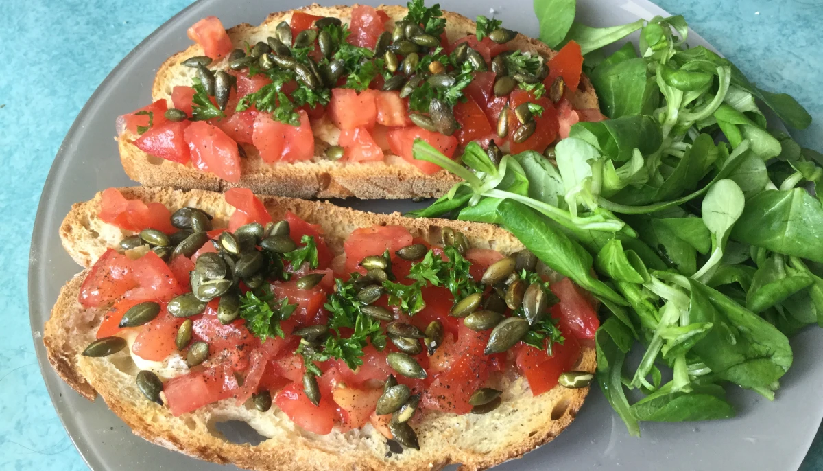 Bruschettas végétariennes