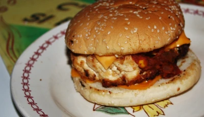 Burger à la mexicaine