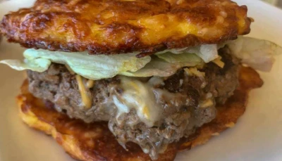 Burger aux 3 fromages