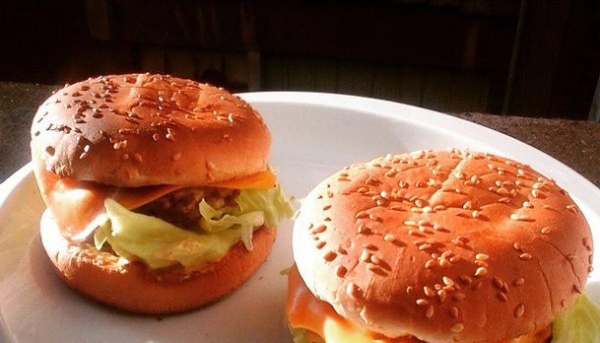 Burger végétarien à base de lentilles