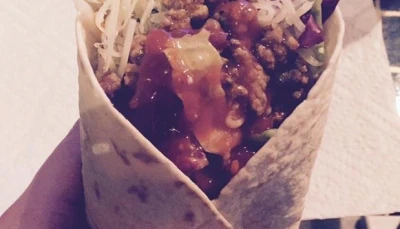 Burrito viande haché légé