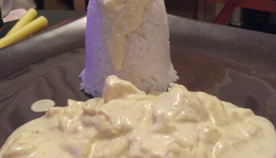 Cabillaud CoCo et sa timbale de riz