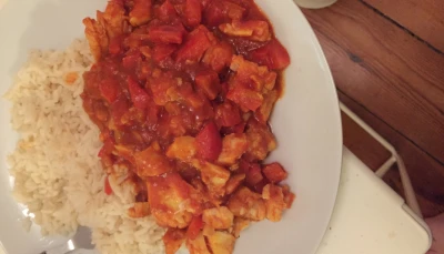 Cabillaud sauce tomate