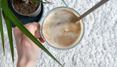 Café latte Vegan