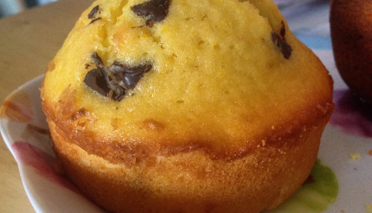 Cake à l'orange et pépites de chocolat