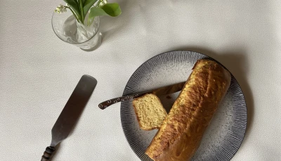 Cake à la vanille façon Quatre-Quarts Healthy