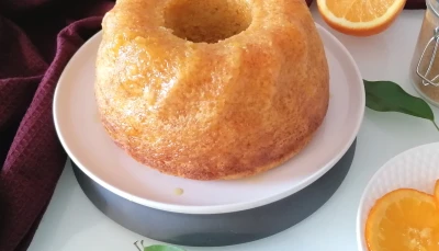 Cake à l'orange et à l'huile d'argan