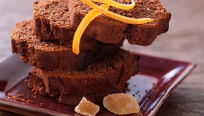 cake au chocolat& gingembre ( spécial st Valentin)