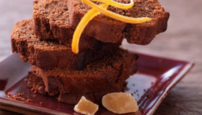 cake au chocolat& gingembre ( spécial st Valentin)