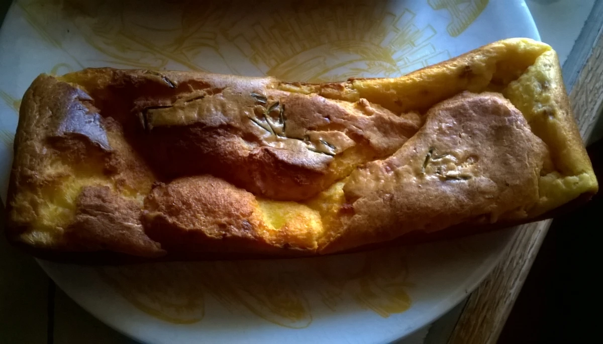Cake au fromage Vache qui rit et au jambon