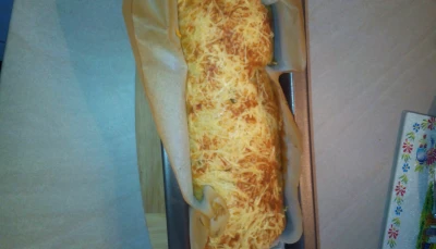 Cake au jambon olives