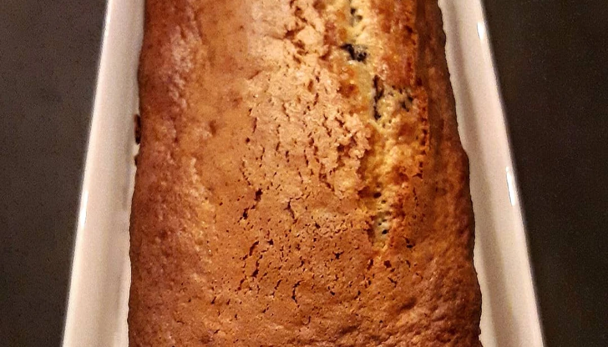 Cake au mascarpone et pépites de chocolat