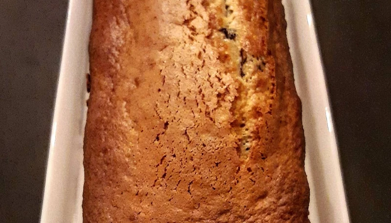 Cake au mascarpone et pépites de chocolat