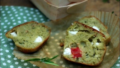 cake au pesto, Tomates cerise
