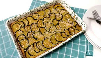 Cake au thon et à la courgette