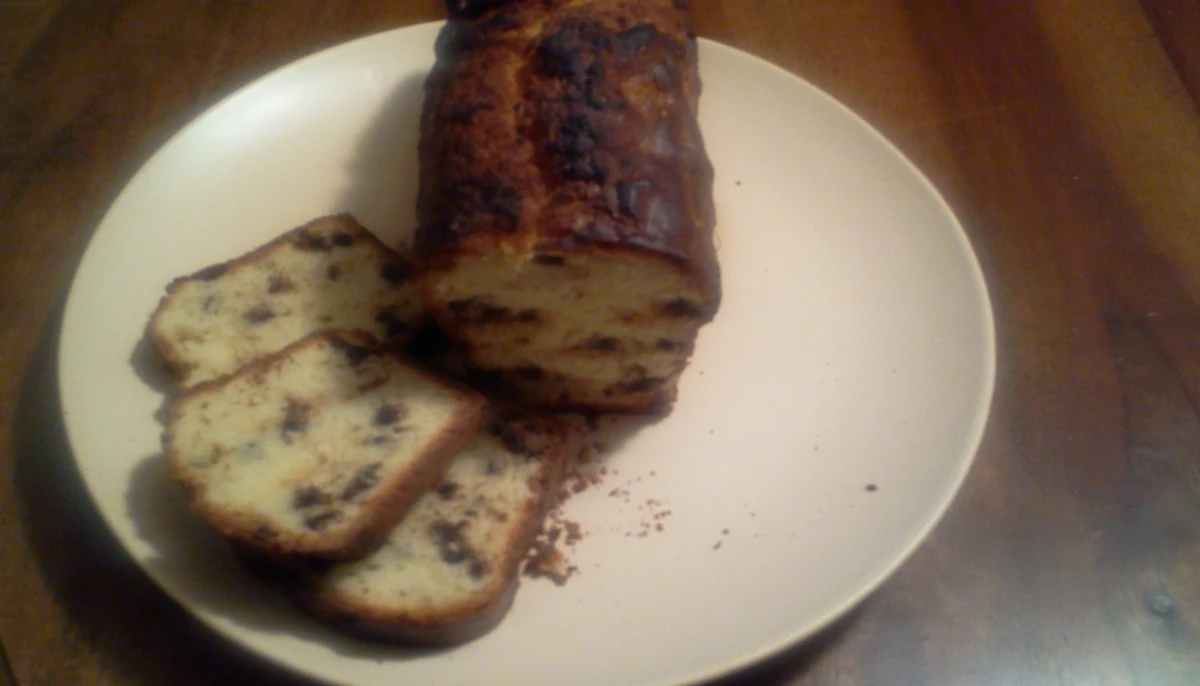 Cake au yaourt et aux pépites au chocolat