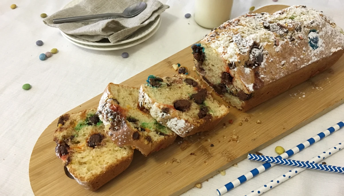 Cake aux m&m’s