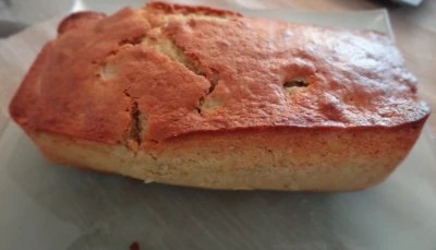 Cake aux olives et aux lardons