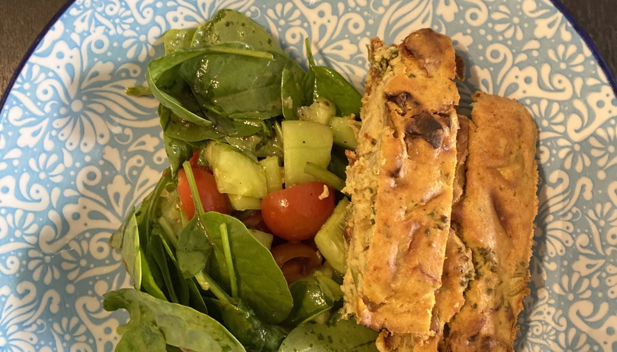 Cake aux pois chiches