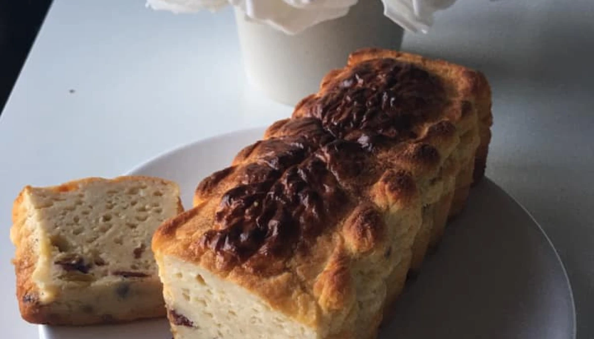 Cake aux raisins secs et cranberries