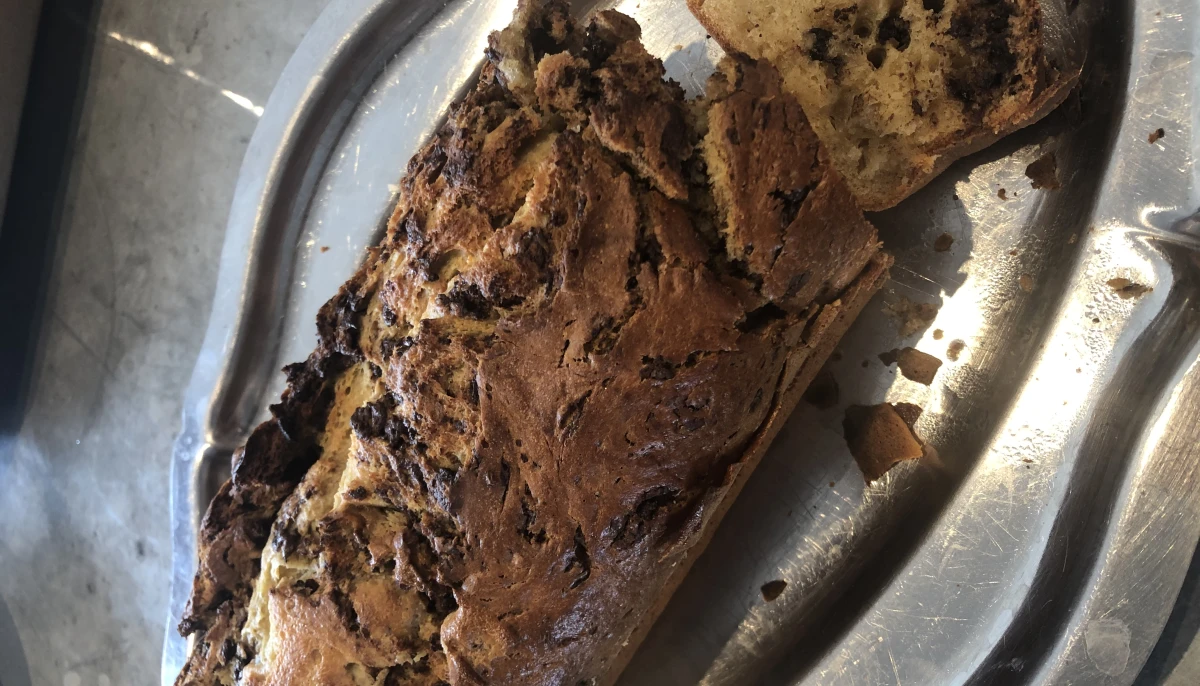 cake banane-choco