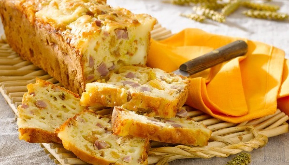 Cake jambon-courgette