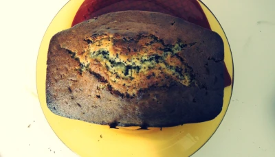 Cake moelleux aux pépites de chocolat