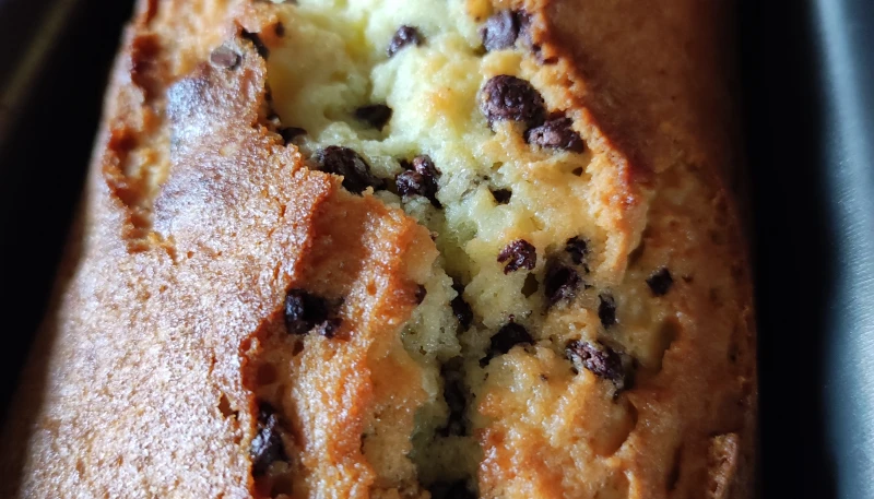 Cake pépites de chocolat