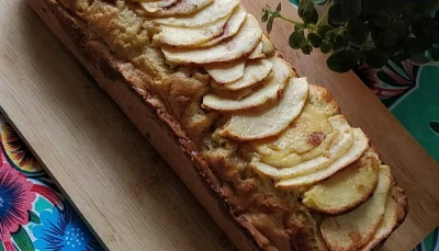 Cake rustique aux Pommes