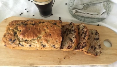 Cake sans beurre bananes /chocolat