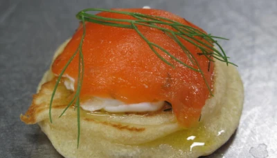 Canapé Saumon fumé