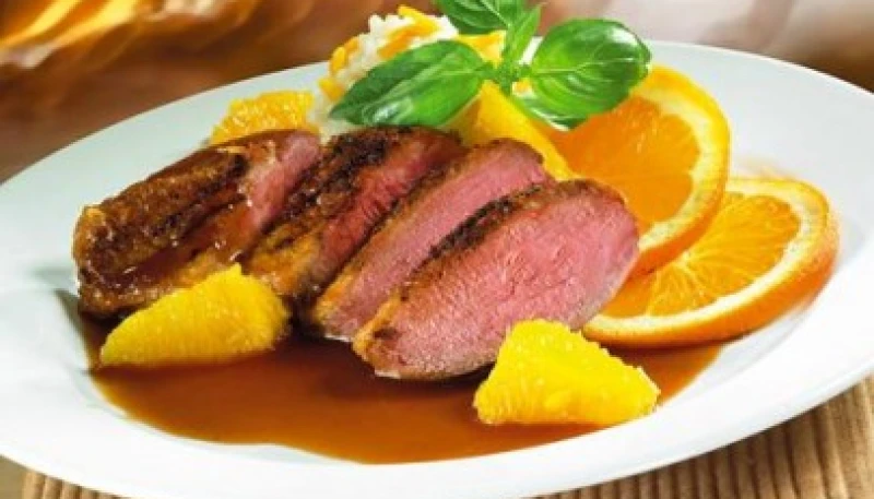 canard à l'orange ( recette vintage)