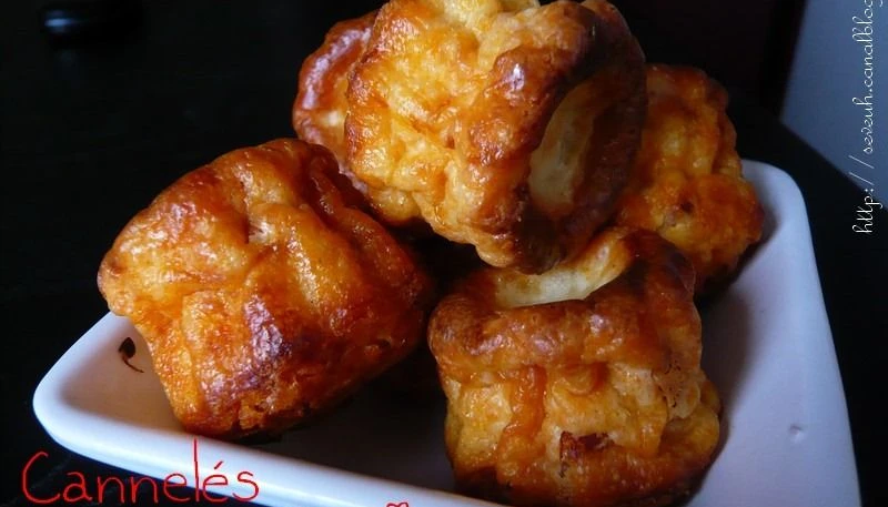 Cannelés salés au chorizo
