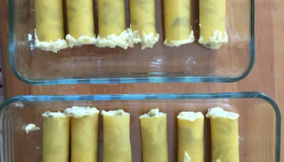 Cannellonis au poulet