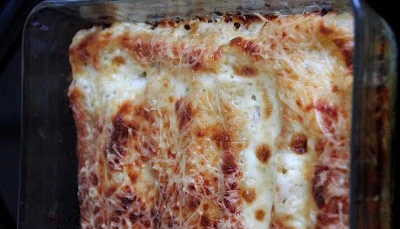 Canneloni ricotta courgette