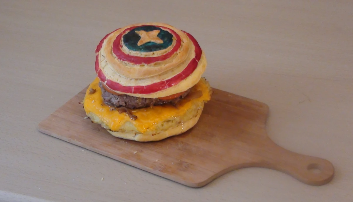 Captain America Burger