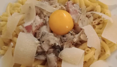 Carbonara moutardée