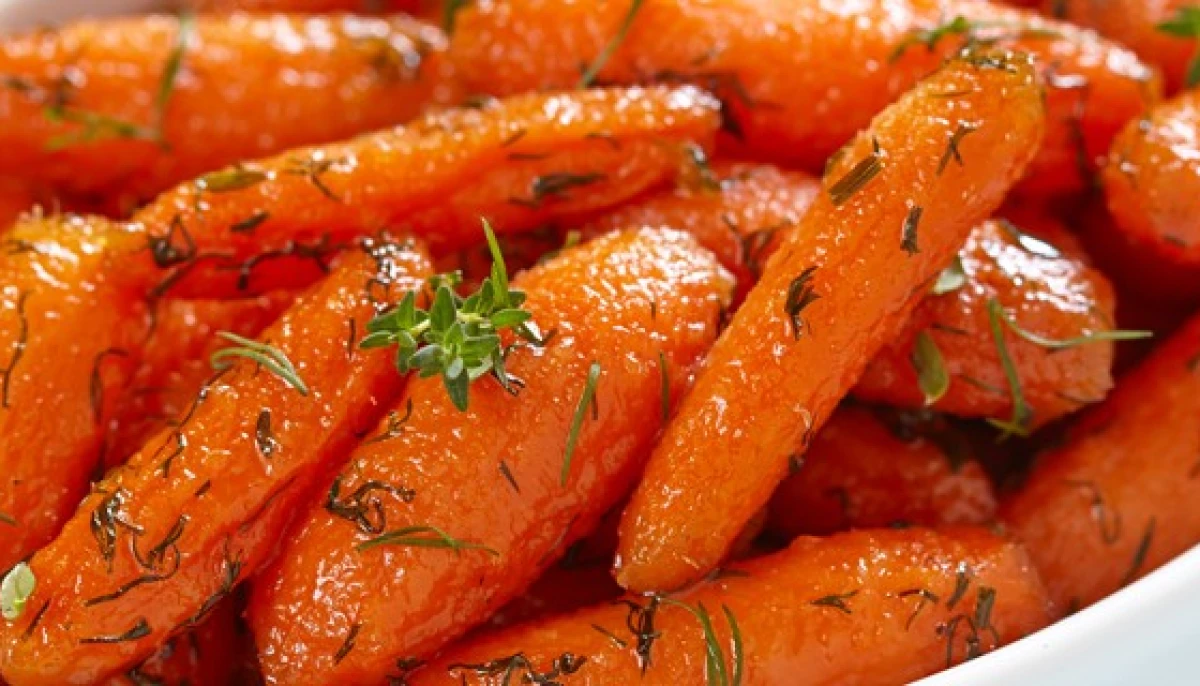 Carottes thym-miel