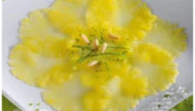 Carpaccio d'ananas