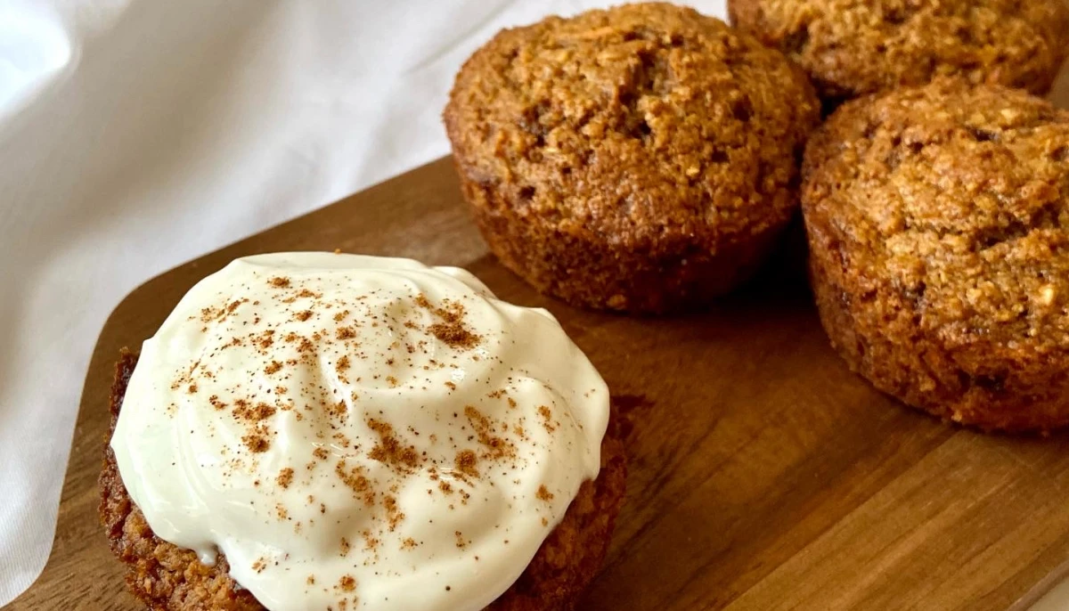 Carrot cake muffins