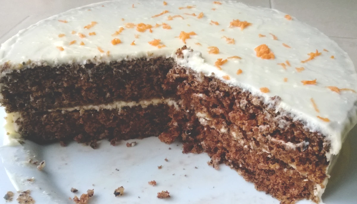 Carrot Cake ! Pas sec et léger !