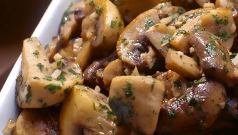 Champignons de Paris cuits (facile)