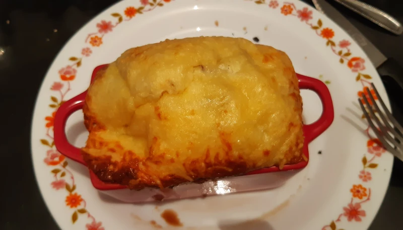 Champignons gratinés