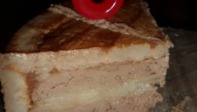 Charlotte au chocolat et aux fruits