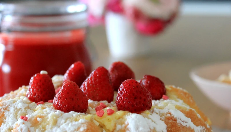 Charlotte aux fraises