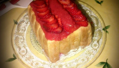 Charlotte aux fraises