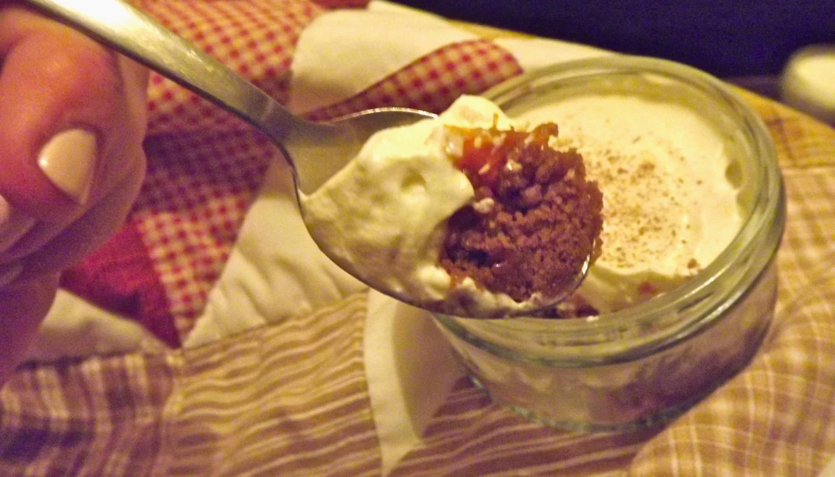 Cheese-cake potiron caramélisé et chocolat blanc