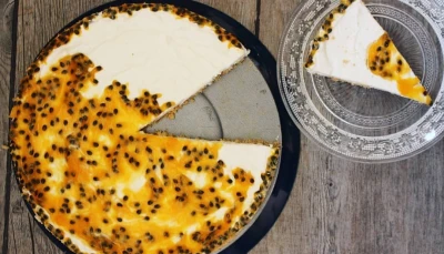 Cheese Cake sans cuisson a la passion