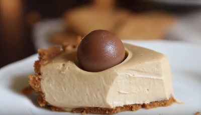 Cheesecake aux spéculoos et chocolat blanc
